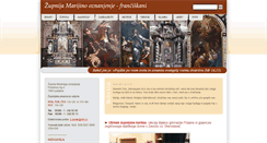 Desktop Screenshot of marijino-oznanjenje.si